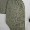 Hand Embroidered Olive Green Kurta Shalwar - view 9