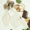 Hand Embroidered Off White Kurta Shalwar With Khari - view 9