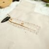 Hand Embroidered Off White Kurta Shalwar With Khari - view 5