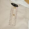 Hand Embroidered Off White Kurta Shalwar With Khari - view 10