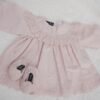 Lt Pink Embroidered Frock & Shoe - view 5