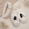 Pearl White Frock Set - view 4
