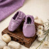 Lavender Jacquard Frock Set - view 3