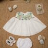 Hand Embroidered Multi Little Blooms - view 4